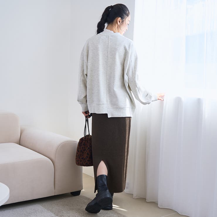 【PENNEYS（ぺニーズ）別注】 リメイク風切り替え裏毛スウェット | coen【women】 | 詳細画像14 