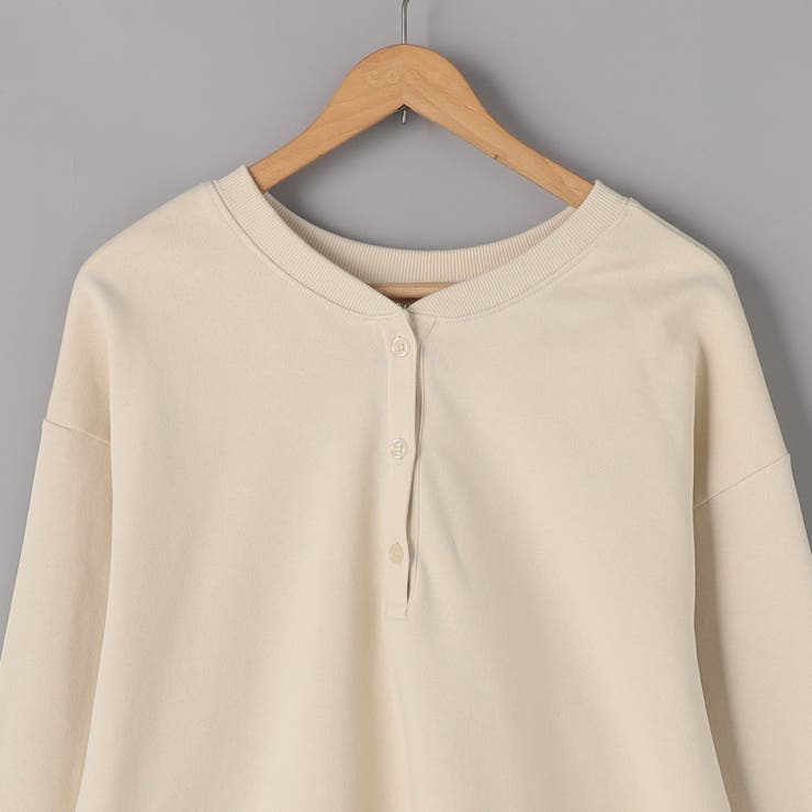 【セットアイテム】2wayヘンリーネック裏毛プルオーバー ボーダーロンTセット | coen【women】 | 詳細画像36 