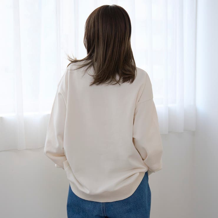 アソートロゴ裏毛スウェット | coen【women】 | 詳細画像3 