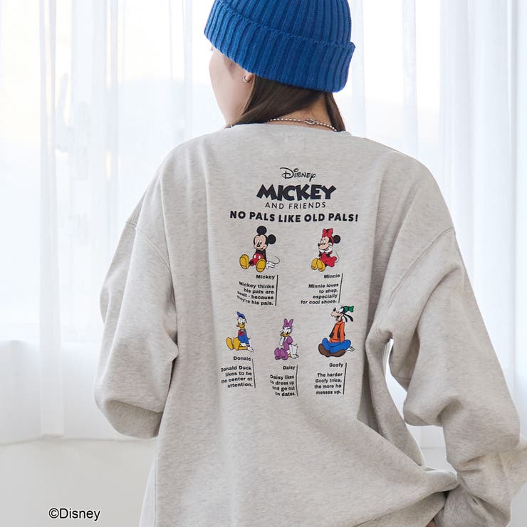 NATURAL | アソートロゴ裏毛スウェット | coen【women】