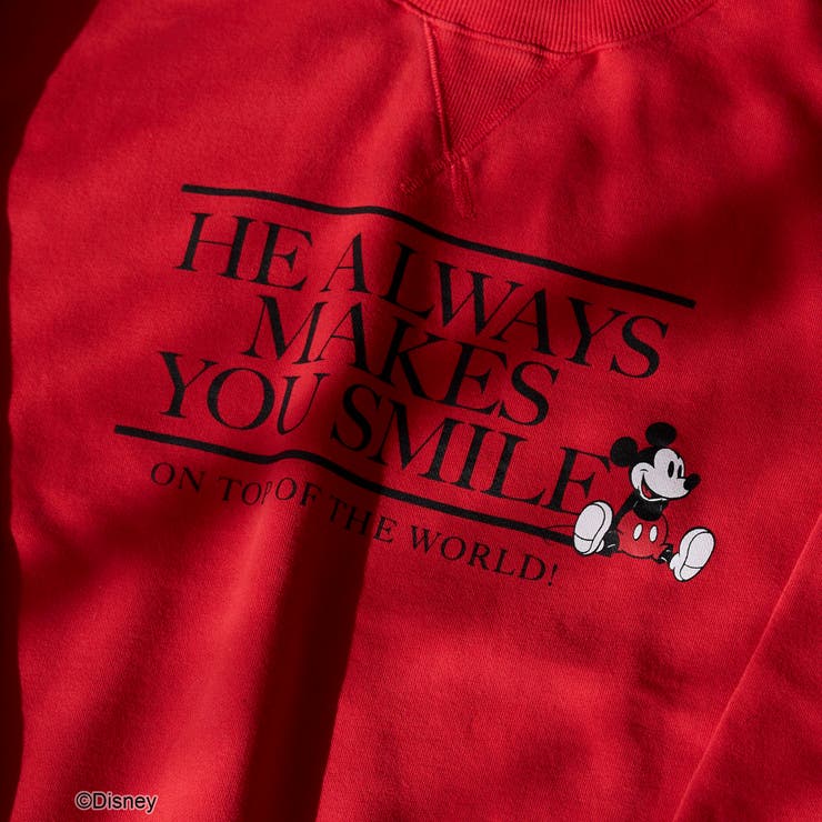 【MICKEY（ミッキー）/別注】ショート丈裏毛ロゴスウェット | coen【women】 | 詳細画像10 