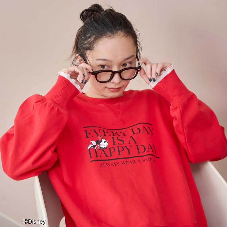 【MICKEY（ミッキー）/別注】ショート丈裏毛ロゴスウェット | coen【women】 | 詳細画像17 