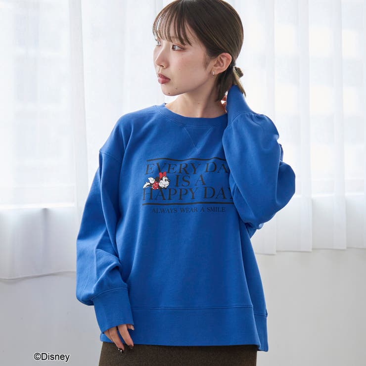 【MICKEY（ミッキー）/別注】ショート丈裏毛ロゴスウェット | coen【women】 | 詳細画像23 