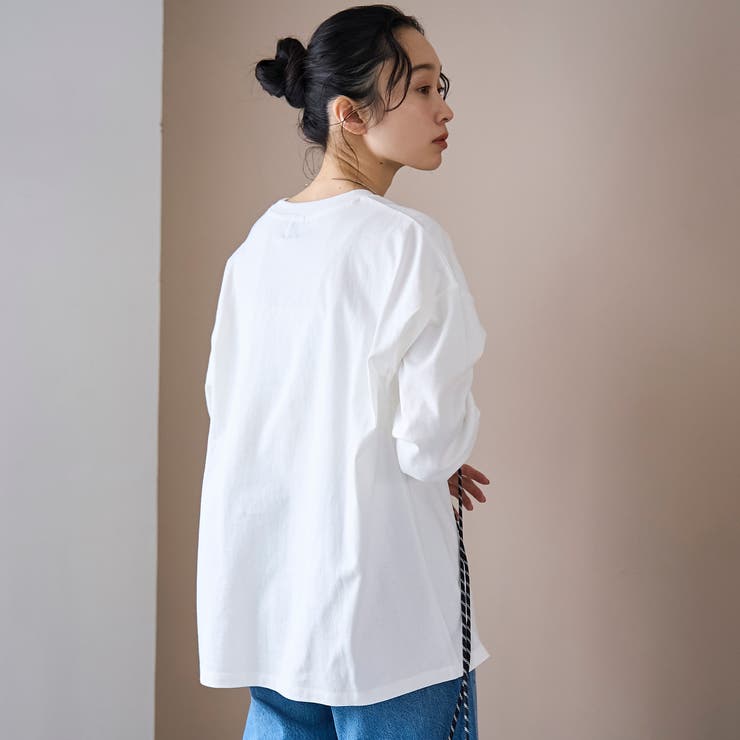 coen（コーエン）ロゴ刺繍 ユニロンT | coen【women】 | 詳細画像12 