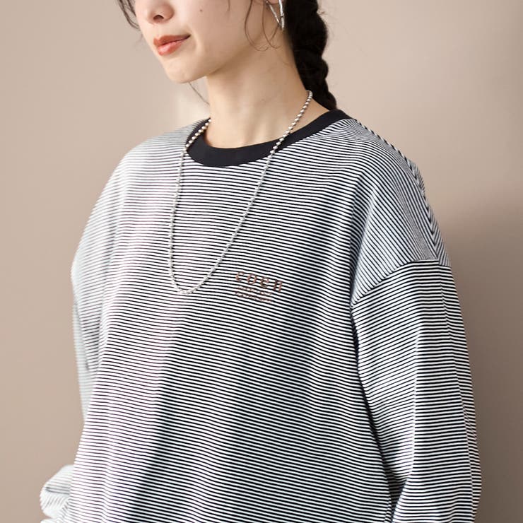 coen（コーエン）ロゴ刺繍 ユニロンT | coen【women】 | 詳細画像19 