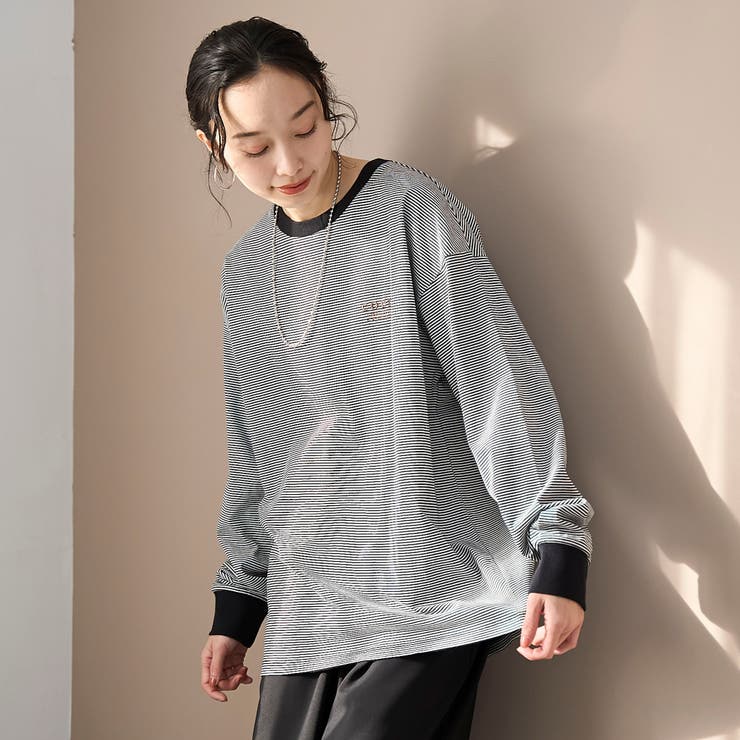 【再入荷/新色登場】coen（コーエン）ロゴ刺繍 ユニロンT | coen【women】 | 詳細画像29 
