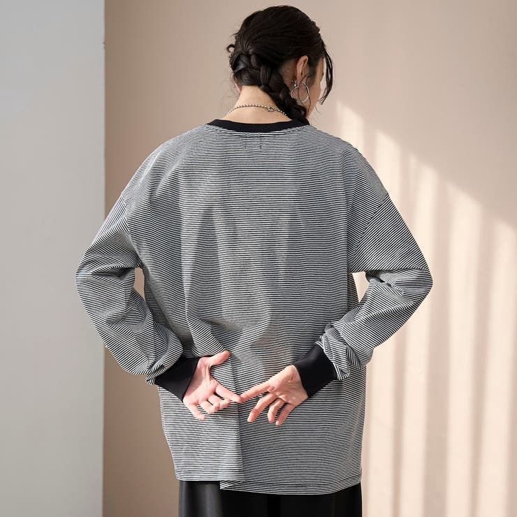 【再入荷/新色登場】coen（コーエン）ロゴ刺繍 ユニロンT | coen【women】 | 詳細画像30 