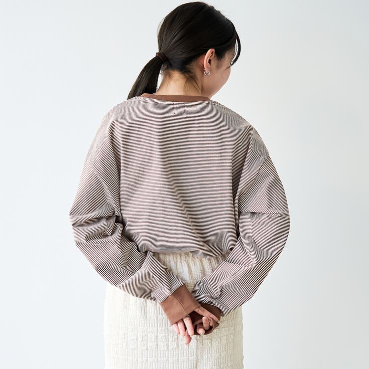 【再入荷/新色登場】coen（コーエン）ロゴ刺繍 ユニロンT | coen【women】 | 詳細画像36 