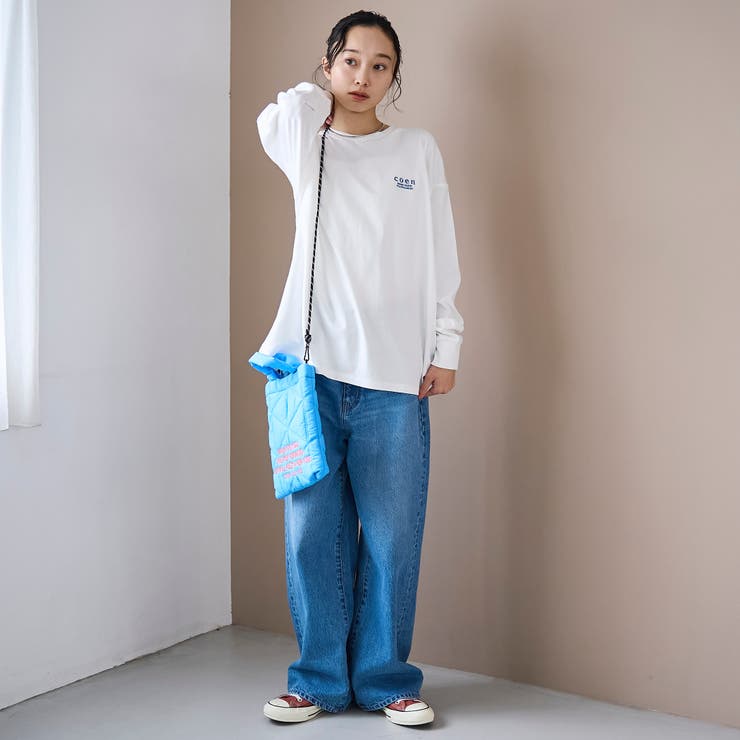 coen（コーエン）ロゴ刺繍 ユニロンT | coen【women】 | 詳細画像9 