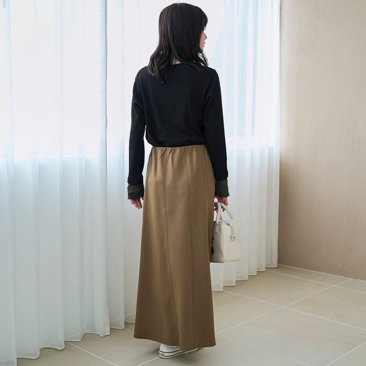 ポコポコフェイクレイヤードカットソー | coen【women】 | 詳細画像10 