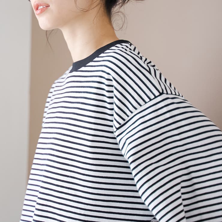 【リニューアル】USAコットン ボリュームスリーブロンT | coen【women】 | 詳細画像17 