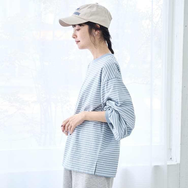 【リニューアル】USAコットン ボリュームスリーブロンT | coen【women】 | 詳細画像21 