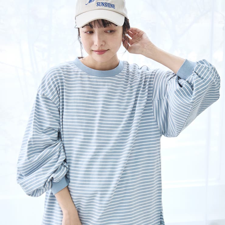 その他2 | 【リニューアル】USAコットン ボリュームスリーブロンT | coen【women】