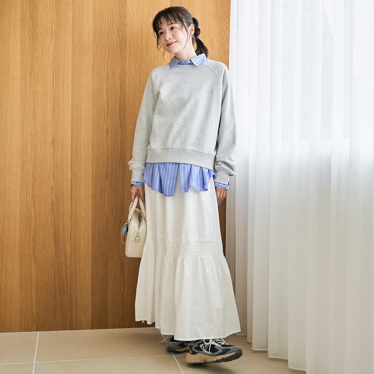 【PENNEYS（ぺニーズ）別注】ロゴ刺繍 裏毛ラグランスウェット | coen【women】 | 詳細画像2 