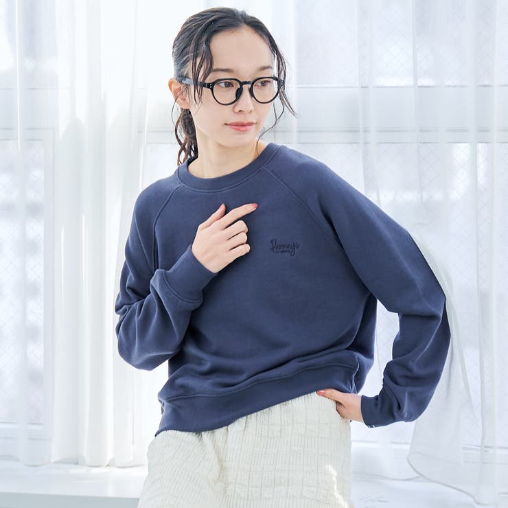 【PENNEYS（ぺニーズ）別注】ロゴ刺繍 裏毛ラグランスウェット | coen【women】 | 詳細画像20 