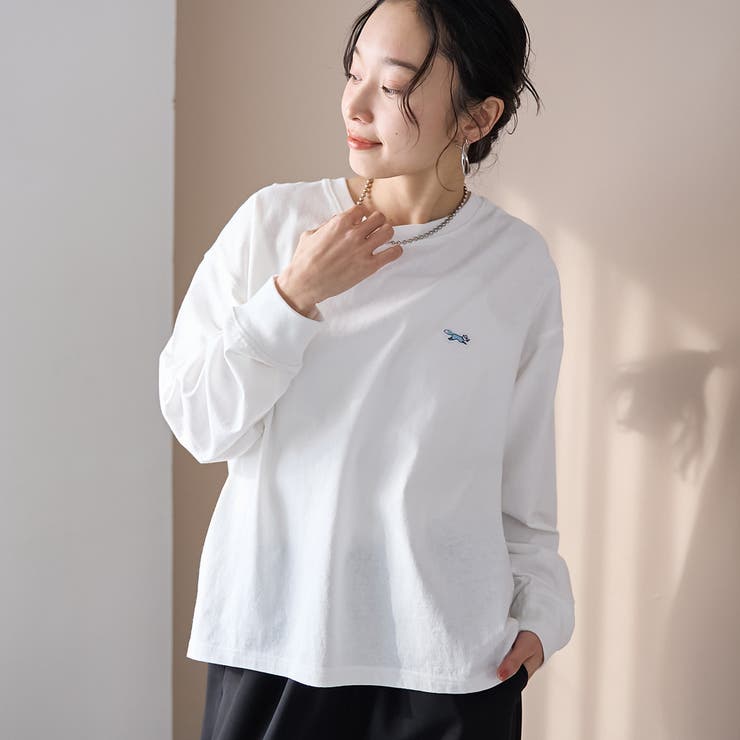 OFF WHITE | 【PENNEYS（ぺニーズ）別注】ベーシックアソートロンT | coen【women】