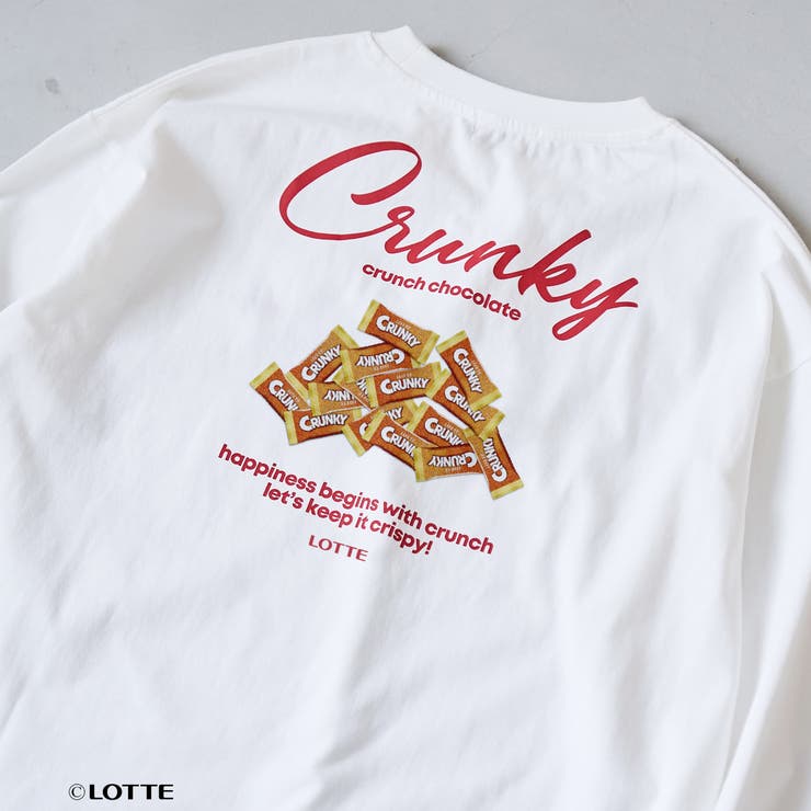 【CRUNKY（クランキー）/別注】アソートロゴロンT | coen【women】 | 詳細画像2 