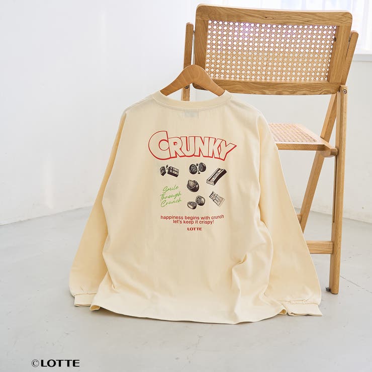 【CRUNKY（クランキー）/別注】アソートロゴロンT | coen【women】 | 詳細画像5 