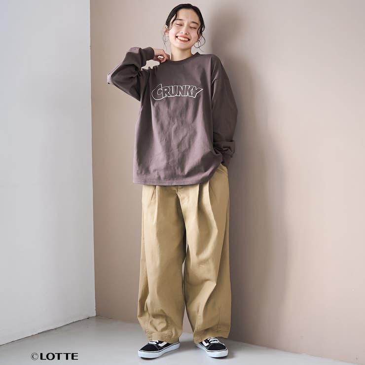 【CRUNKY（クランキー）/別注】アソートロゴロンT | coen【women】 | 詳細画像7 