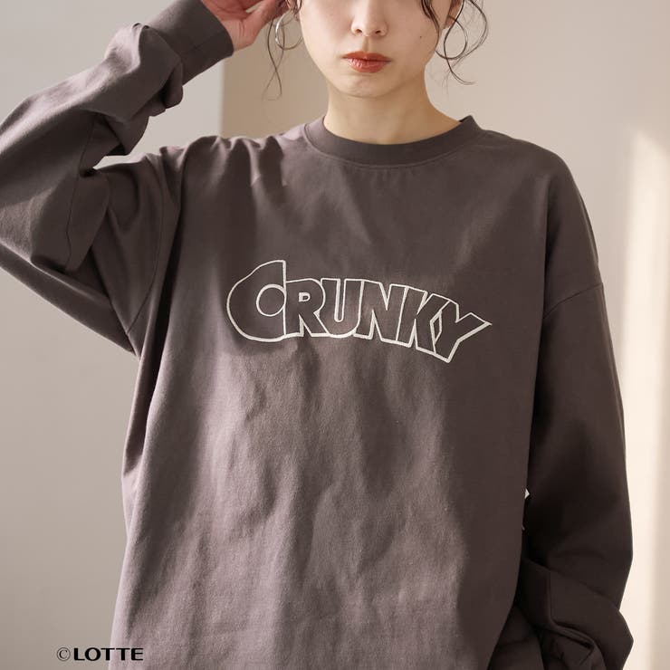 DK.BROWN | 【CRUNKY（クランキー）/別注】アソートロゴロンT | coen【women】