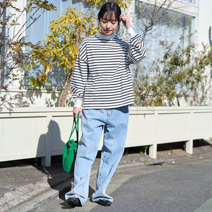 【WEB限定】USAコットンリピロンT / アソートロングスリーブTシャツ | coen【women】 | 詳細画像10 