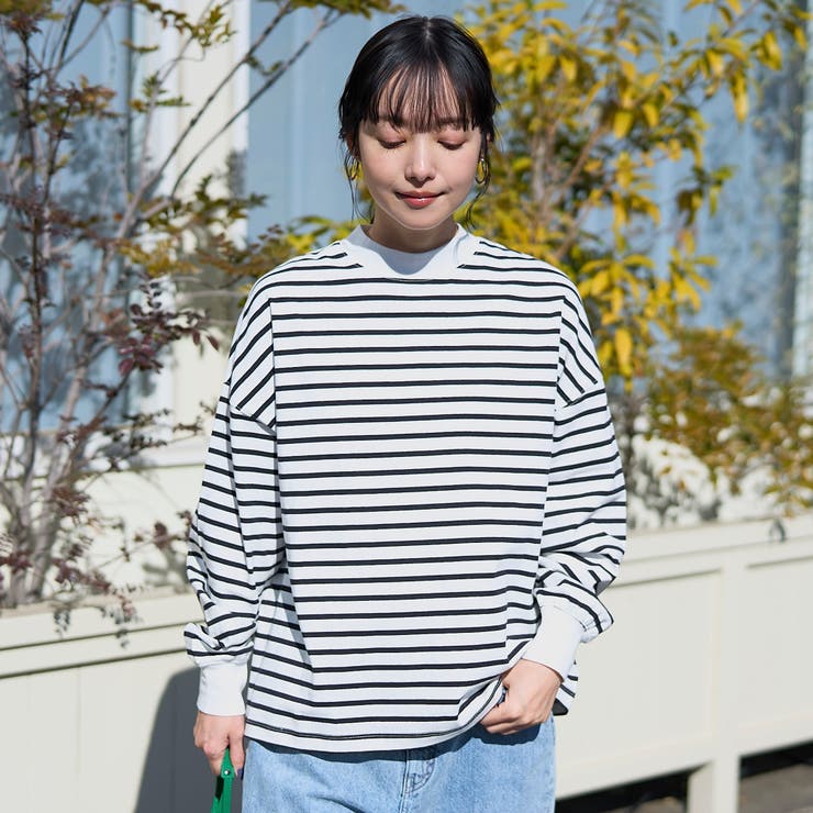 【WEB限定】USAコットンリピロンT / アソートロングスリーブTシャツ | coen【women】 | 詳細画像11 