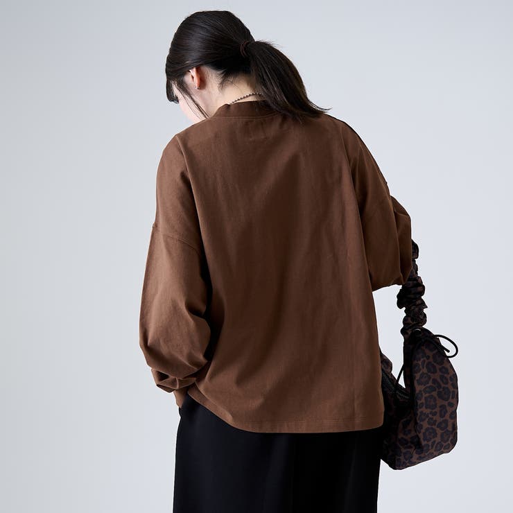 【WEB限定】USAコットンリピロンT / アソートロングスリーブTシャツ | coen【women】 | 詳細画像22 