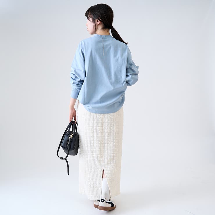 【WEB限定】USAコットンリピロンT / アソートロングスリーブTシャツ | coen【women】 | 詳細画像24 