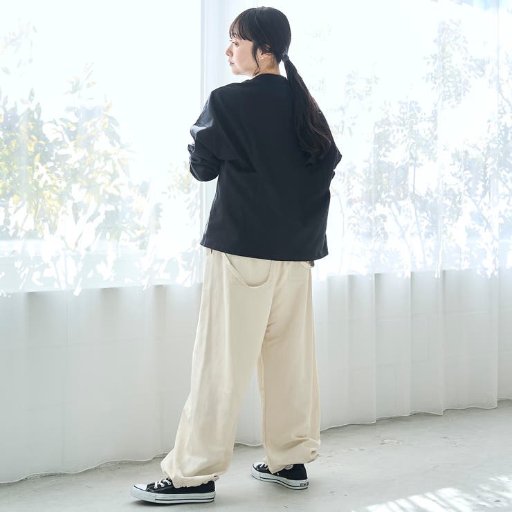 【WEB限定】USAコットンリピロンT / アソートロングスリーブTシャツ | coen【women】 | 詳細画像3 