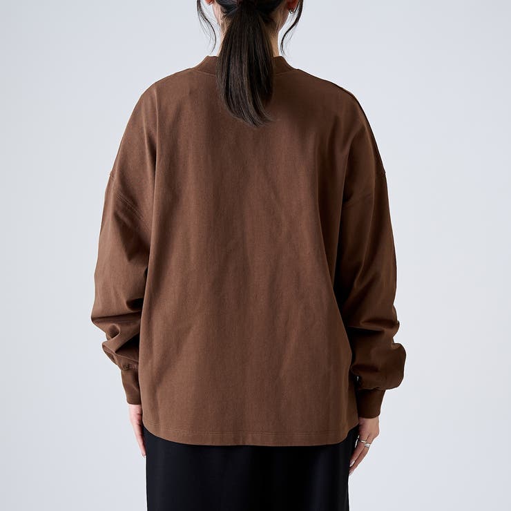 USAコットンリピロンT / アソートロングスリーブTシャツ | coen【women】 | 詳細画像34 
