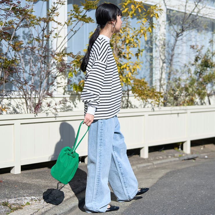 【WEB限定】USAコットンリピロンT / アソートロングスリーブTシャツ | coen【women】 | 詳細画像8 