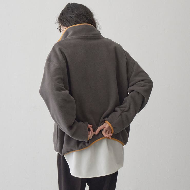 【PARKNIK（パークニック）】配色デザイン ハーフスナップフリース（インフル… | coen【women】 | 詳細画像12 