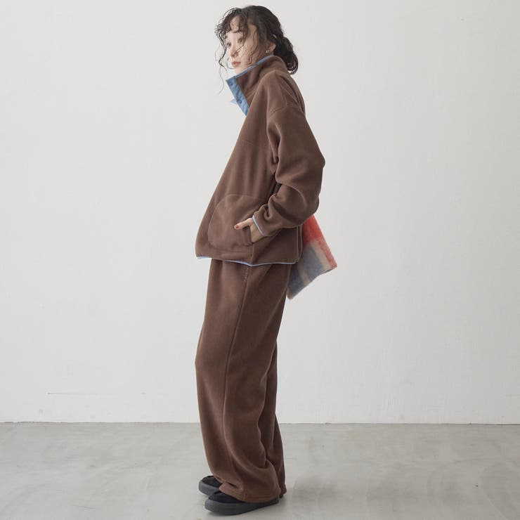 【PARKNIK（パークニック）】配色デザイン ハーフスナップフリース（インフル… | coen【women】 | 詳細画像15 