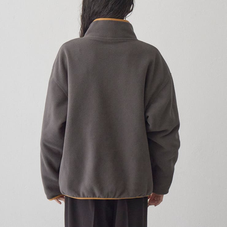 【PARKNIK（パークニック）】配色デザイン ハーフスナップフリース（インフル… | coen【women】 | 詳細画像25 