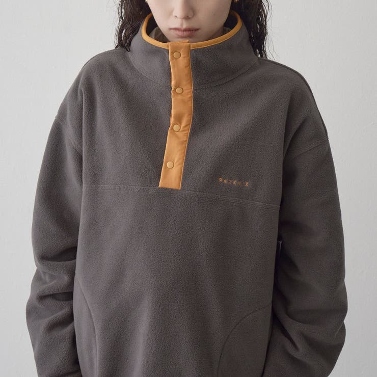 【PARKNIK（パークニック）】配色デザイン ハーフスナップフリース（インフル… | coen【women】 | 詳細画像26 