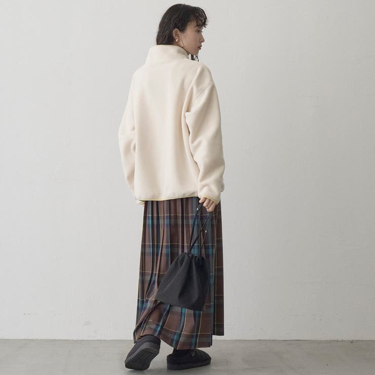 【PARKNIK（パークニック）】配色デザイン ハーフスナップフリース（インフル… | coen【women】 | 詳細画像3 