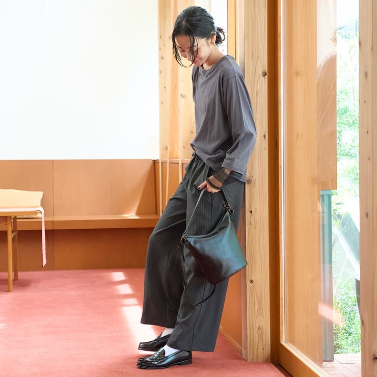 【リニューアルして新登場◎】袖チュール切替ロングスリーブTシャツ | coen【women】 | 詳細画像14 