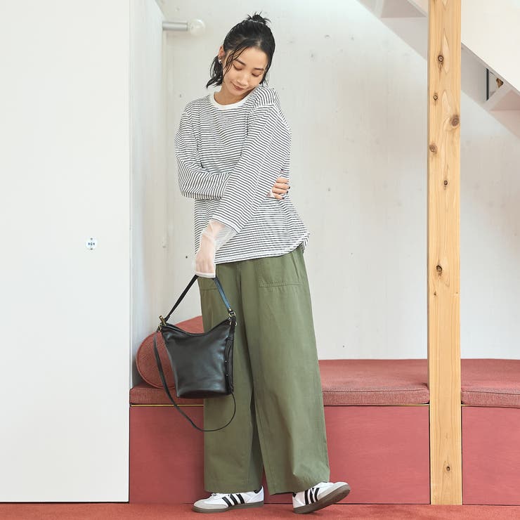 【リニューアルして新登場◎】袖チュール切替ロングスリーブTシャツ | coen【women】 | 詳細画像24 