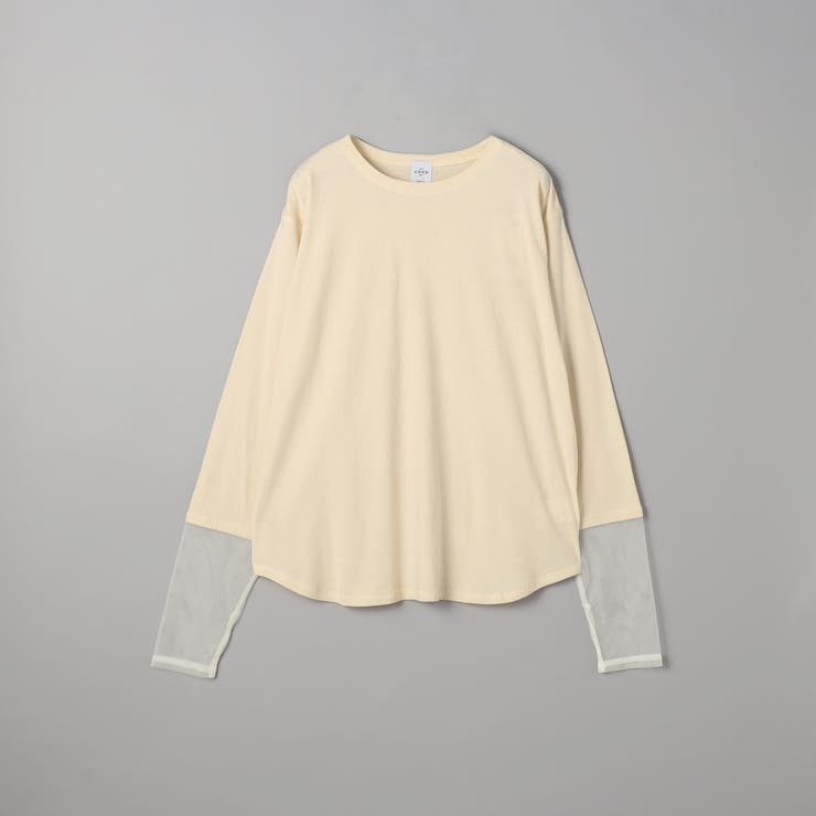 【リニューアルして新登場◎】袖チュール切替ロングスリーブTシャツ | coen【women】 | 詳細画像38 