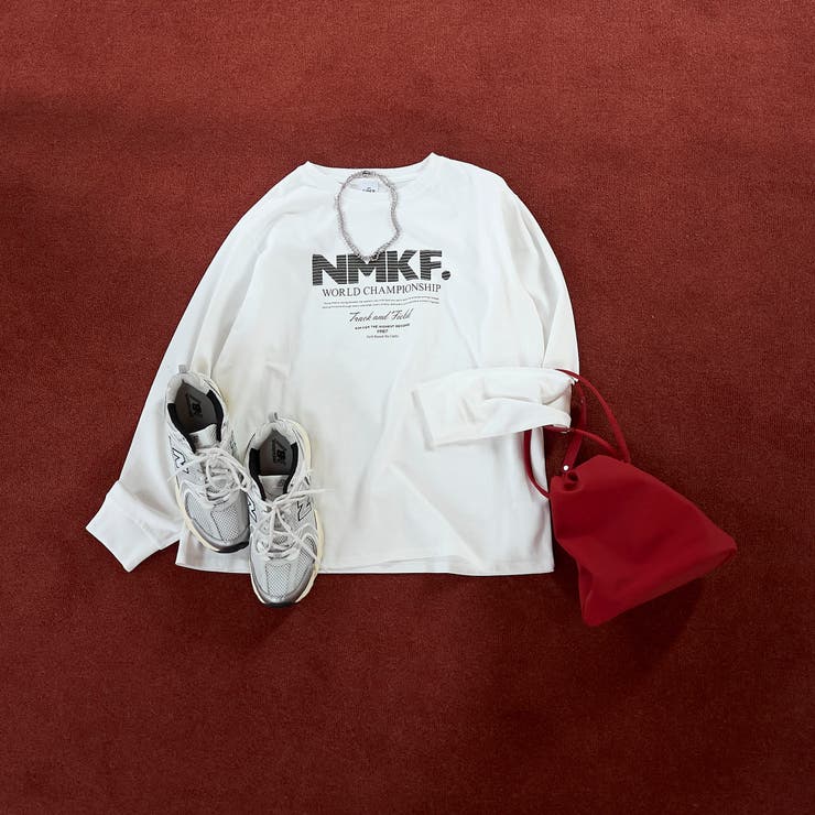 スポーティーロゴ アソートプリントロンT | coen【women】 | 詳細画像1 