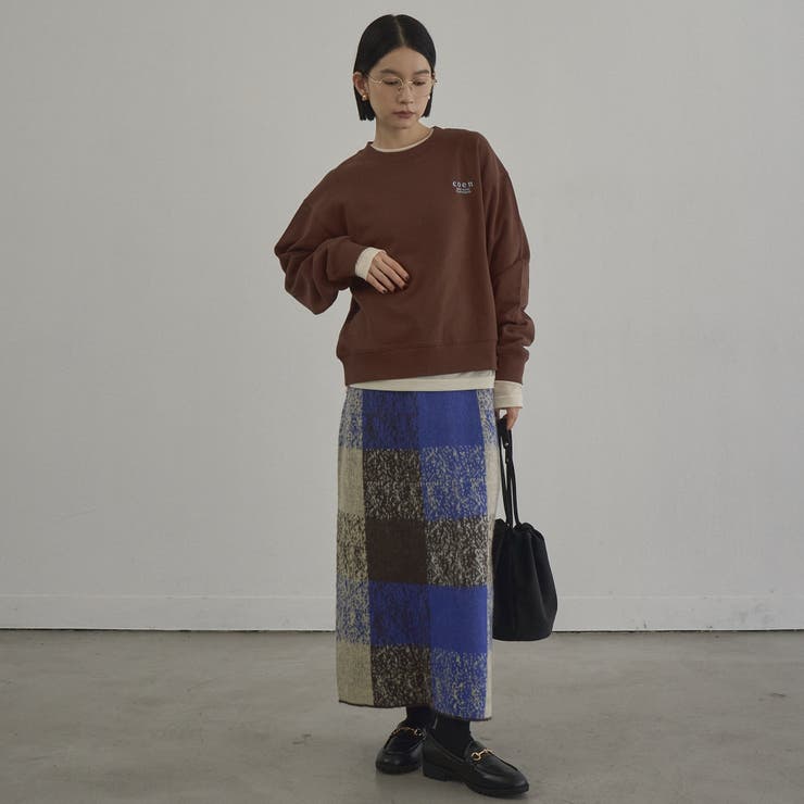 【選べる着丈】coen（コーエン）ロゴ刺繍 C/N裏毛スウェット | coen【women】 | 詳細画像15 