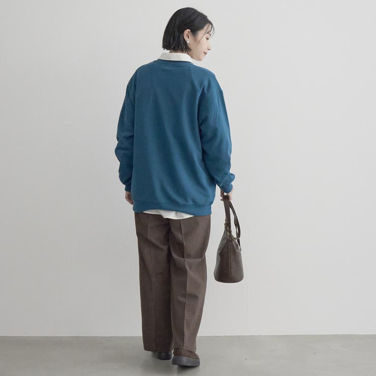 【選べる着丈】coen（コーエン）ロゴ刺繍 C/N裏毛スウェット | coen【women】 | 詳細画像35 