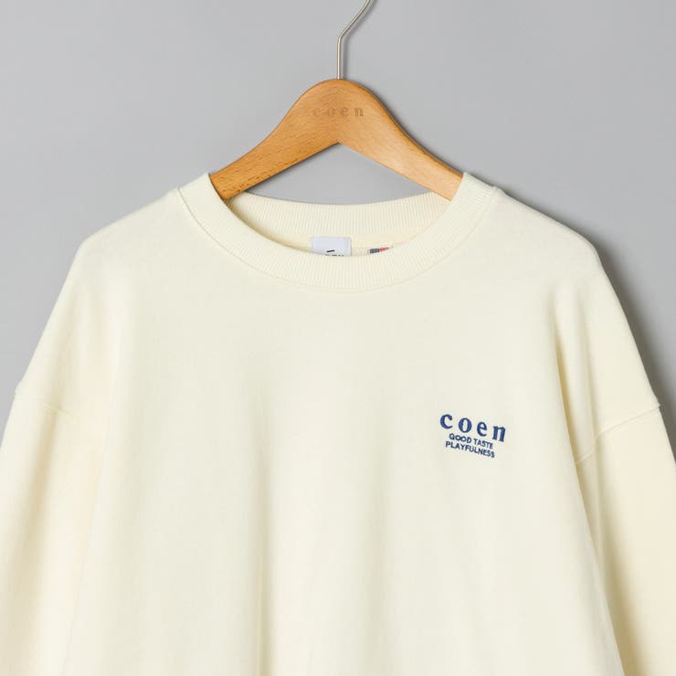【選べる着丈】coen（コーエン）ロゴ刺繍 C/N裏毛スウェット | coen【women】 | 詳細画像41 