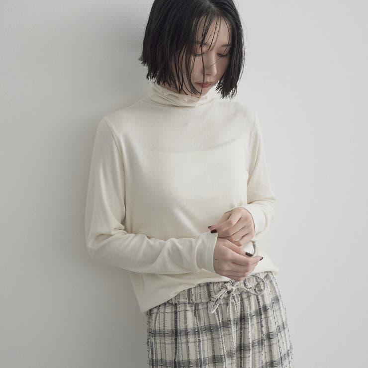 OFF WHITE | 【Feel Soft フィールソフト】ウールブレンド | coen【women】
