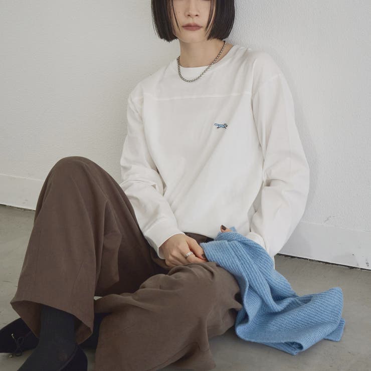 OFF WHITE | 【Penneys（ぺニーズ）別注】フットボール無地ロンT | coen【women】