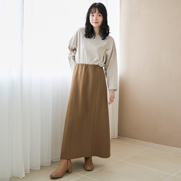 【再入荷・新色登場】袖チュール切替ロングスリーブTシャツ | coen【women】 | 詳細画像15 