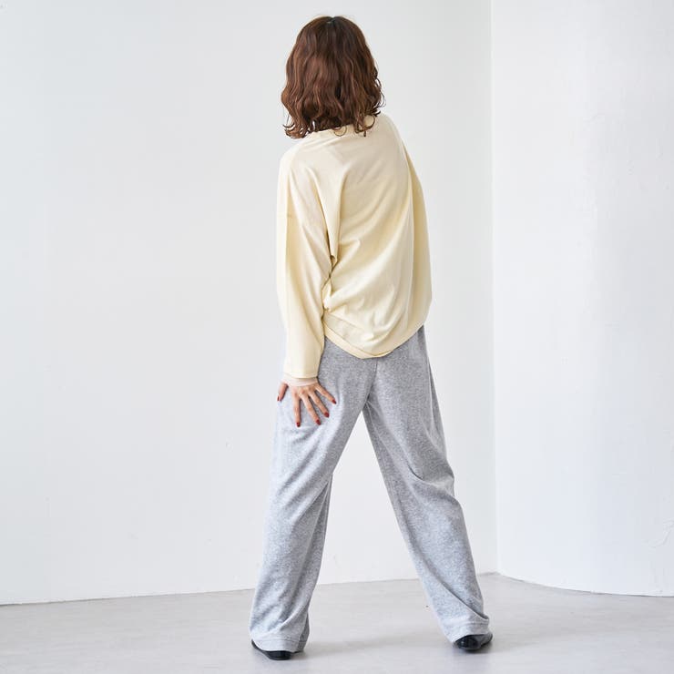 【再入荷・新色登場】袖チュール切替ロングスリーブTシャツ | coen【women】 | 詳細画像21 