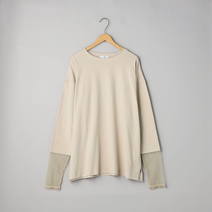 【再入荷・新色登場】袖チュール切替ロングスリーブTシャツ | coen【women】 | 詳細画像32 