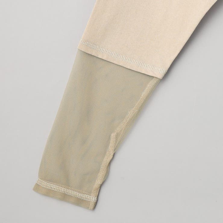 【再入荷・新色登場】袖チュール切替ロングスリーブTシャツ | coen【women】 | 詳細画像33 