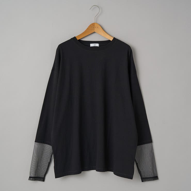 【再入荷・新色登場】袖チュール切替ロングスリーブTシャツ | coen【women】 | 詳細画像43 